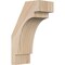 Ekena Millwork 3 1/2"W x 6"D x 10"H Merced Smooth Knee Brace, Douglas Fir BRC04X06X10MRC00SDF - alternate 1